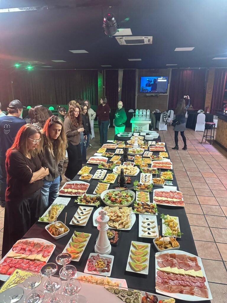 Buffet preparado en Brasa Tempo
